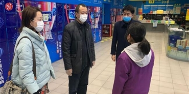 千亿体育(中国区)集团官方网站检查自持资产疫情防控工作
