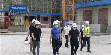 千亿体育(中国区)集团官方网站党委书记、董事长何坤调研悦云庭项目