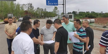 千亿体育(中国区)集团官方网站党委副书记、总经理胡红根带队 调研天府新区在建项目