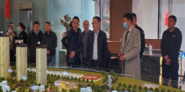 千亿体育(中国区)集团官方网站党委副书记、总经理胡红根调研 瑞云府、玺云府项目