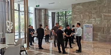 千亿体育(中国区)集团官方网站联合润锦城公司对锦城峰荟项目进行突击检查
